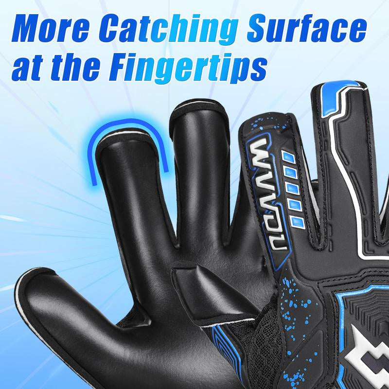 Guardian 1.0 Soccer Goalie Gloves Youth Adult, Pro-Level Goalkeeper Gloves, High Performance Soccer Gloves with Pro-Tek Fingersave, 4+3Mm Super Grip for the Toughest Saves, Christmas 2024 Gift